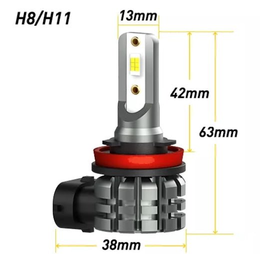 GWM CANNON 2020+ LED FOG LIGHT BULBS-Let us help you explore your 4x4 with us Noxfun