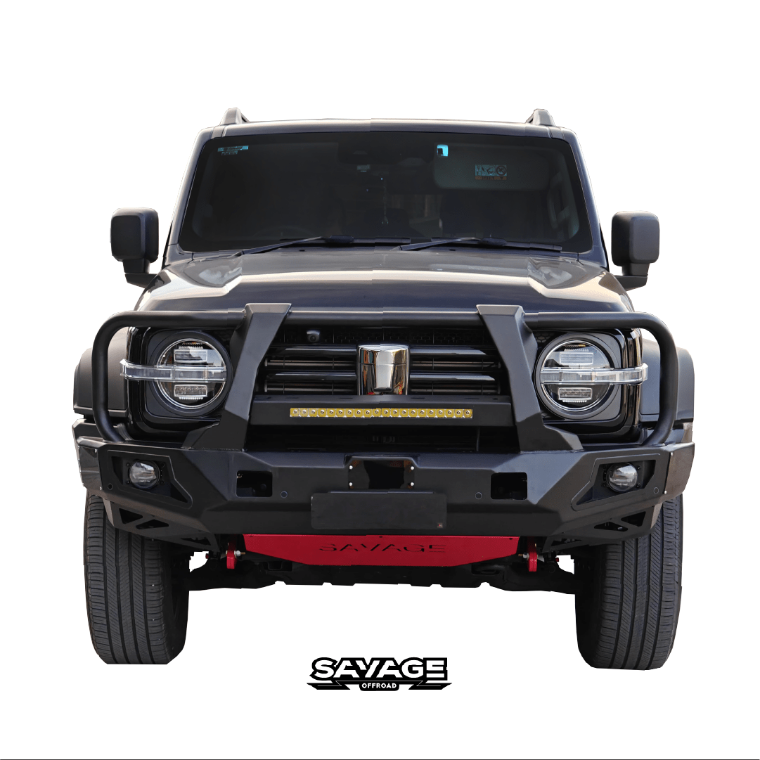 TANK 300 ARMOUR (HOOPED) BULL BAR ALL MODELS-Let us help you explore your 4x4 with us Noxfun