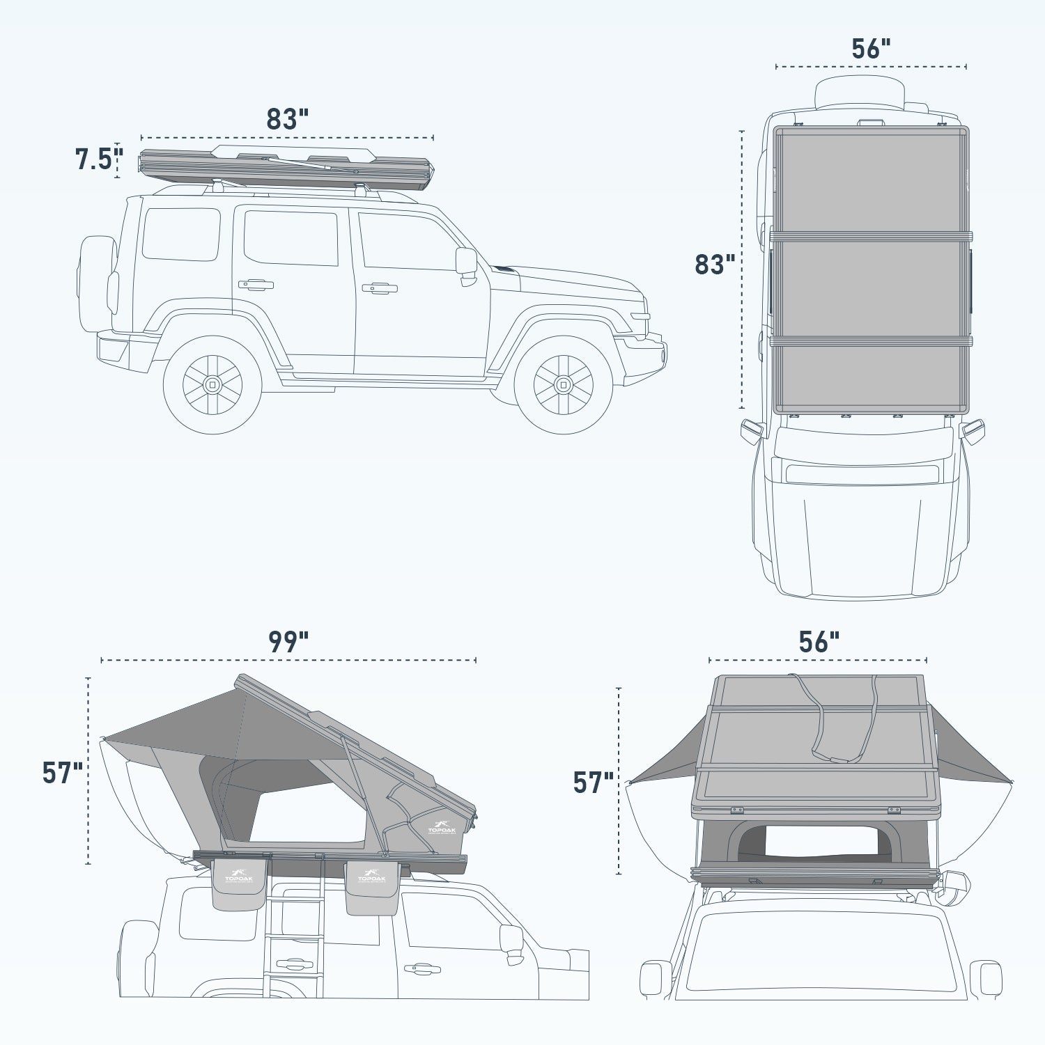 Nebula | Rooftop Tent RTT-Let us help you explore your 4x4 with us Noxfun