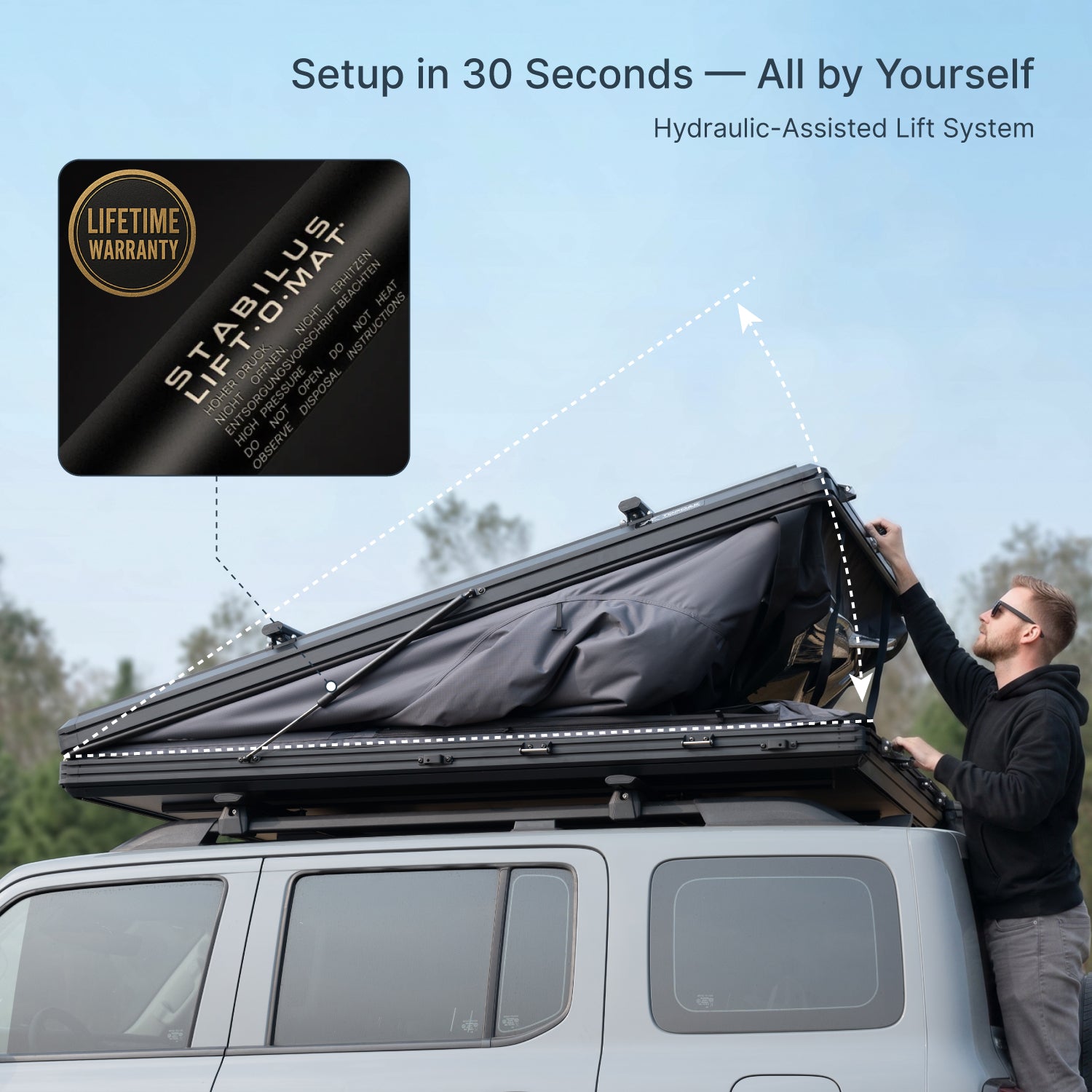 Stellar (Galaxy 2.0) | Rooftop Tent RTT-Let us help you explore your 4x4 with us Noxfun