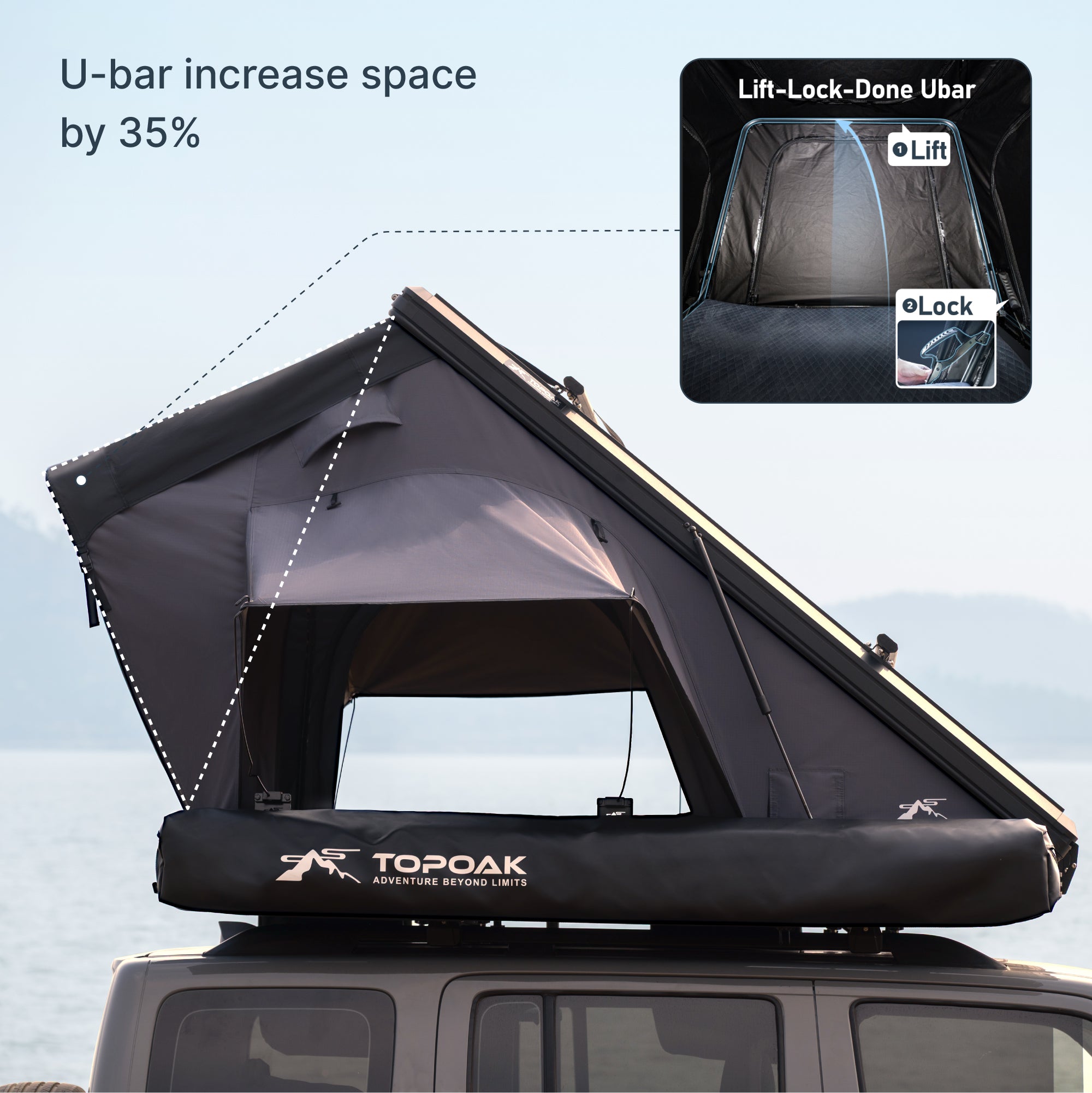Stellar (Galaxy 2.0) | Rooftop Tent RTT-Let us help you explore your 4x4 with us Noxfun