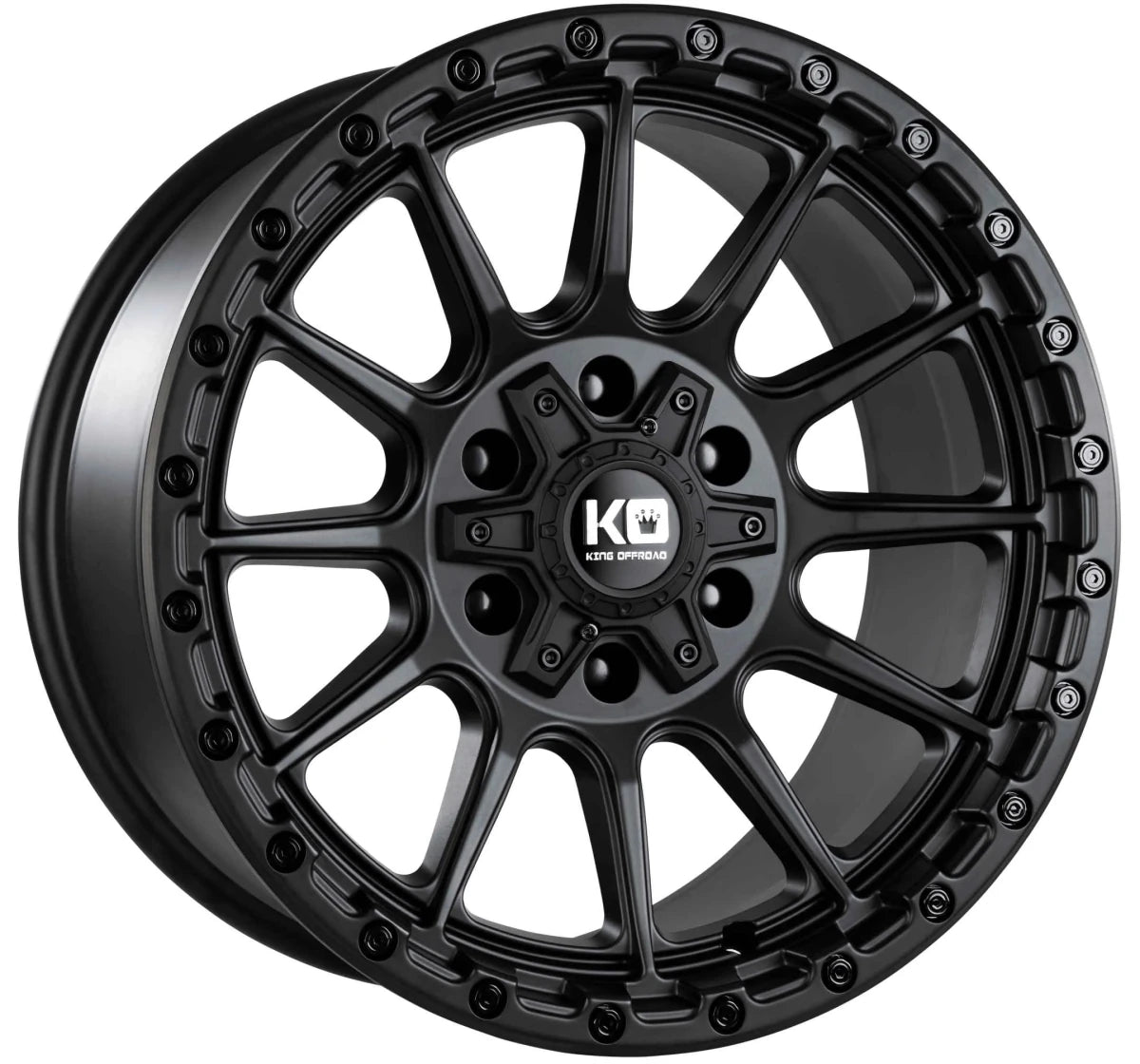 KINGS TACTIC SATIN BLACK (EACH)-Let us help you explore your 4x4 with us Noxfun