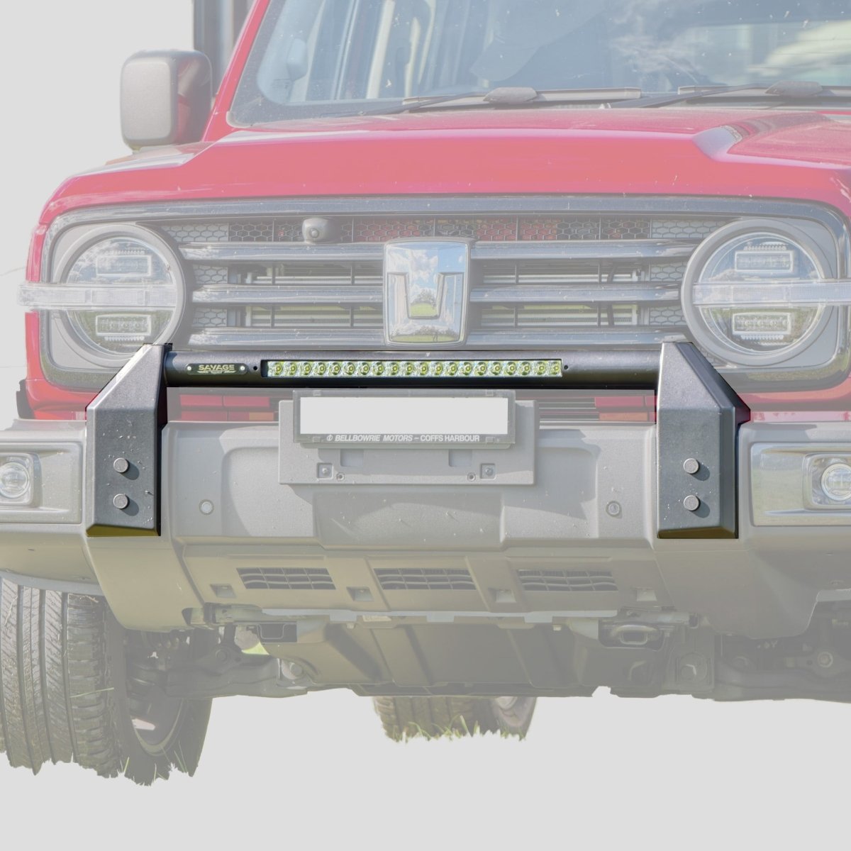 Tank 300 noxfun IMPACT NUDGE BAR (OPTIONAL LIGHT BAR AVAILABLE)For all Spec-Let us help you explore your 4x4 with us Noxfun