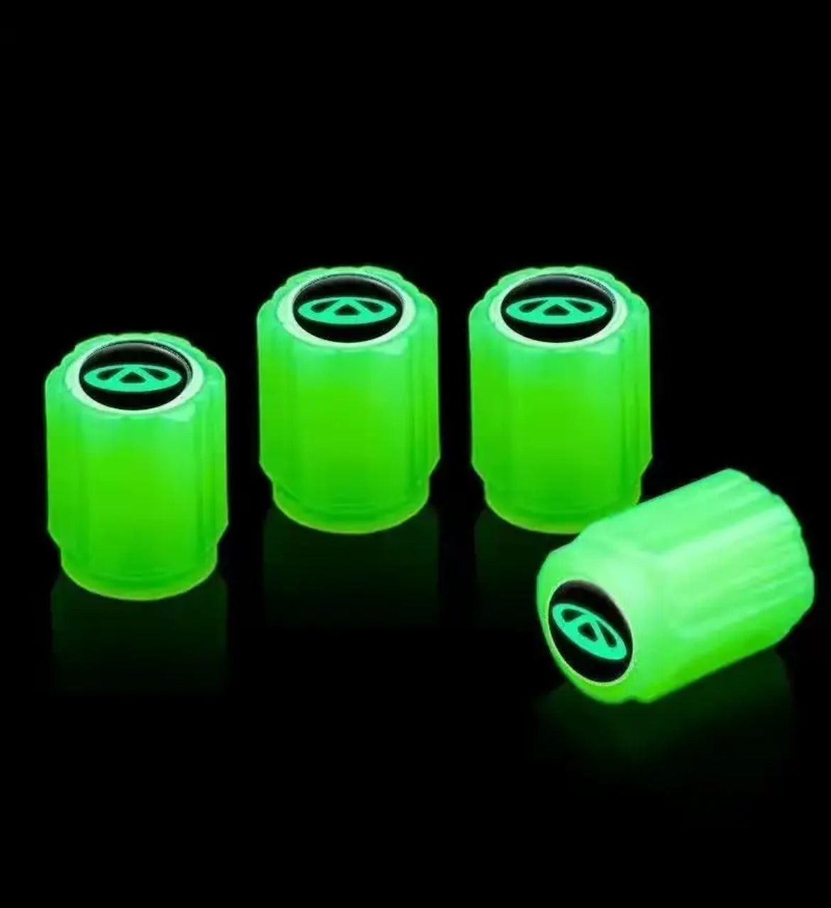 Fluorescent Tire Valve Stem Caps-Let us help you explore your 4x4 with us Noxfun