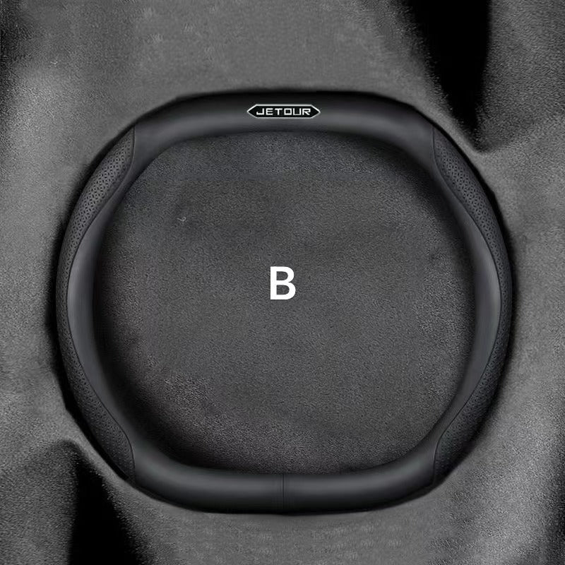 Steering wheel cover breathable non-slip for Chery-Let us help you explore your 4x4 with us Noxfun