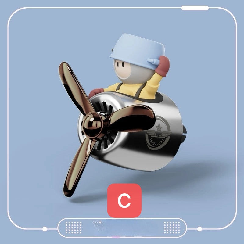 Car Aromatherapy Cartoon Small Plane-Let us help you explore your 4x4 with us Noxfun