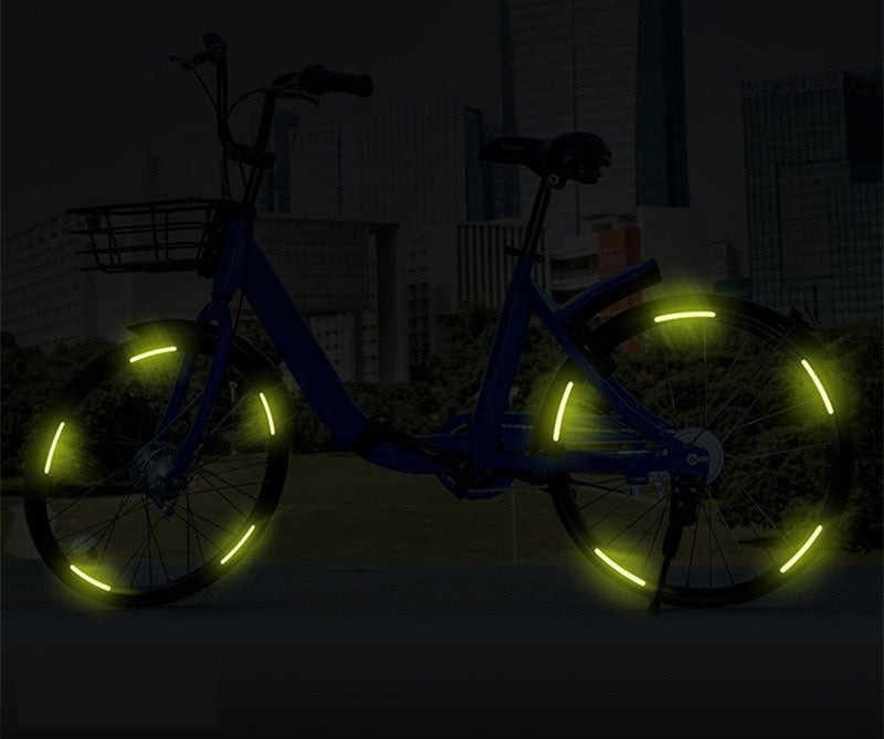 Fluorescent Wheel Reflective Stickers For Car Rims-Let us help you explore your 4x4 with us Noxfun