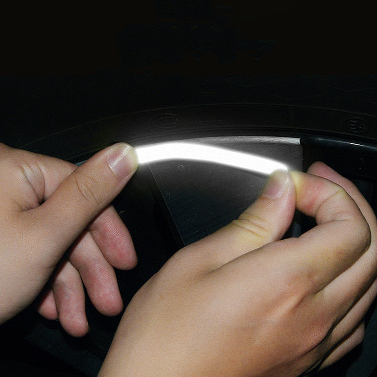 Fluorescent Wheel Reflective Stickers For Car Rims-Let us help you explore your 4x4 with us Noxfun