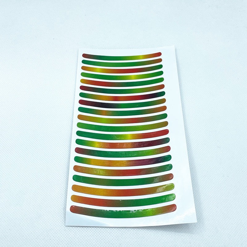 Fluorescent Wheel Reflective Stickers For Car Rims-Let us help you explore your 4x4 with us Noxfun