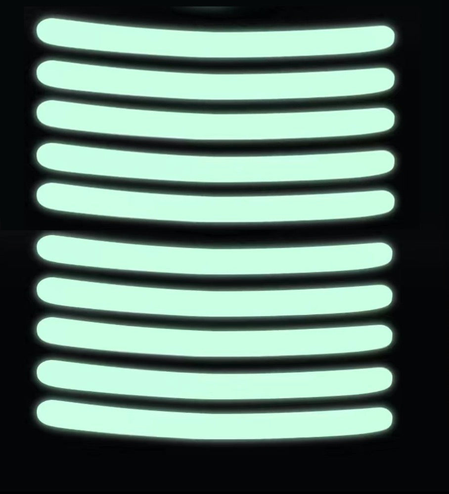 Fluorescent Wheel Reflective Stickers For Car Rims-Let us help you explore your 4x4 with us Noxfun