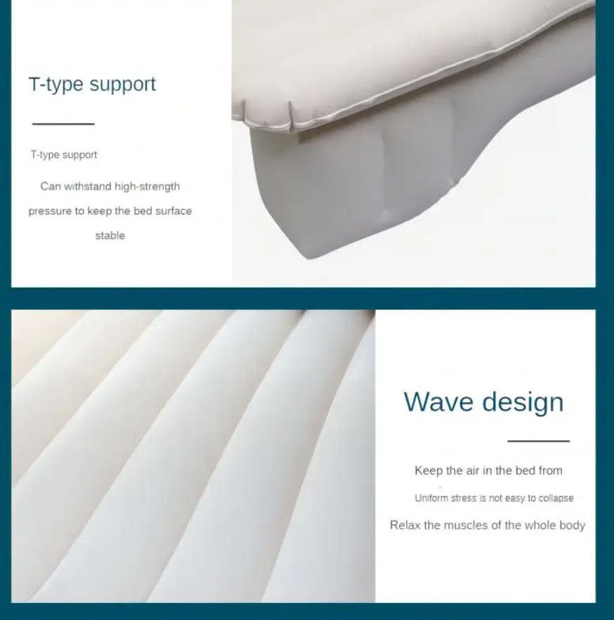 Car Inflatable Mattress For Auto Back Seat-Let us help you explore your 4x4 with us Noxfun