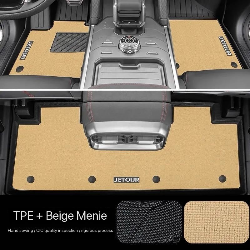 Car foot mats for Chery Jetour T2-Let us help you explore your 4x4 with us Noxfun