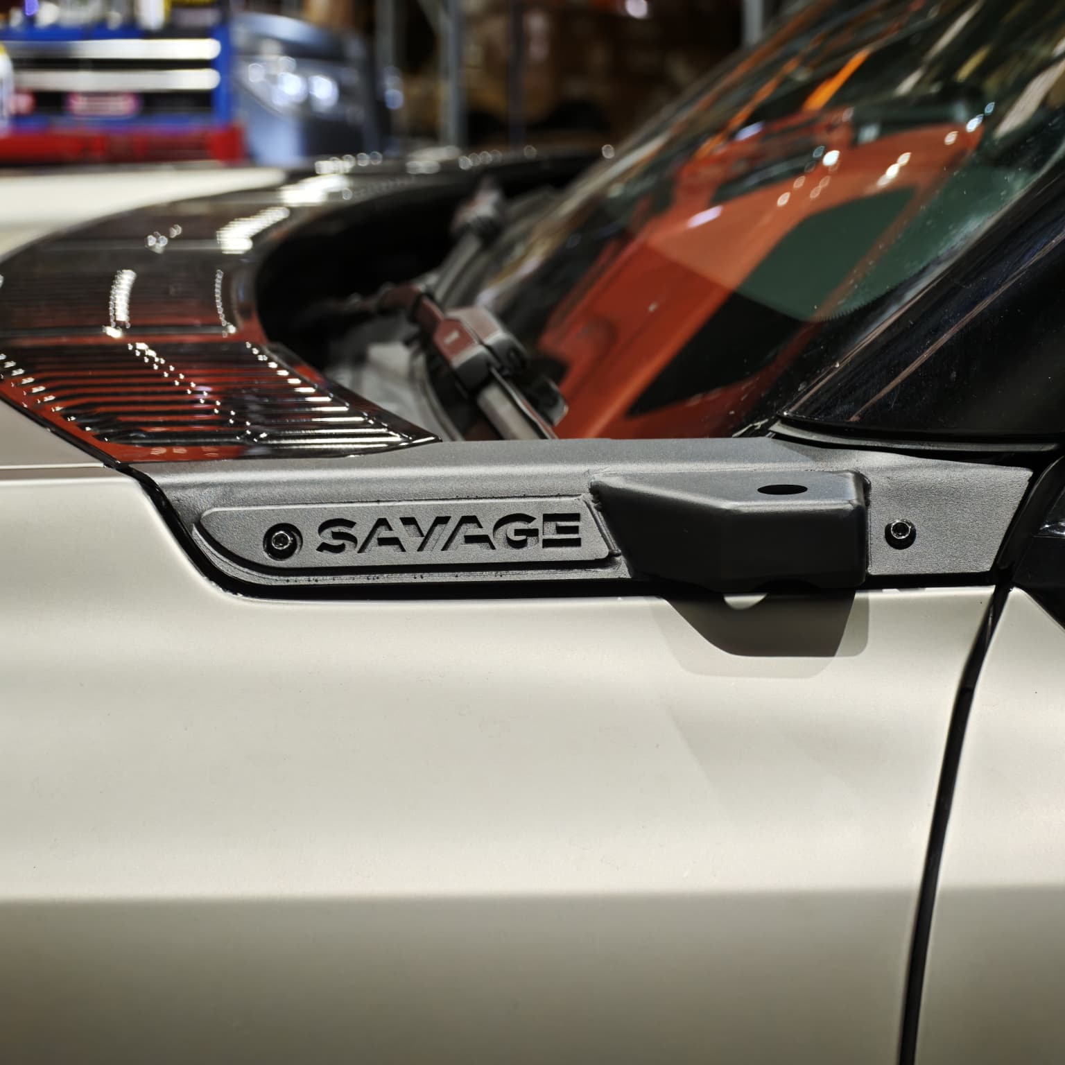 DENZA B8 UHF ANTENNA MOUNT STAINLESS STEEL POWDER COATED BLACK-Let us help you explore your 4x4 with us Noxfun