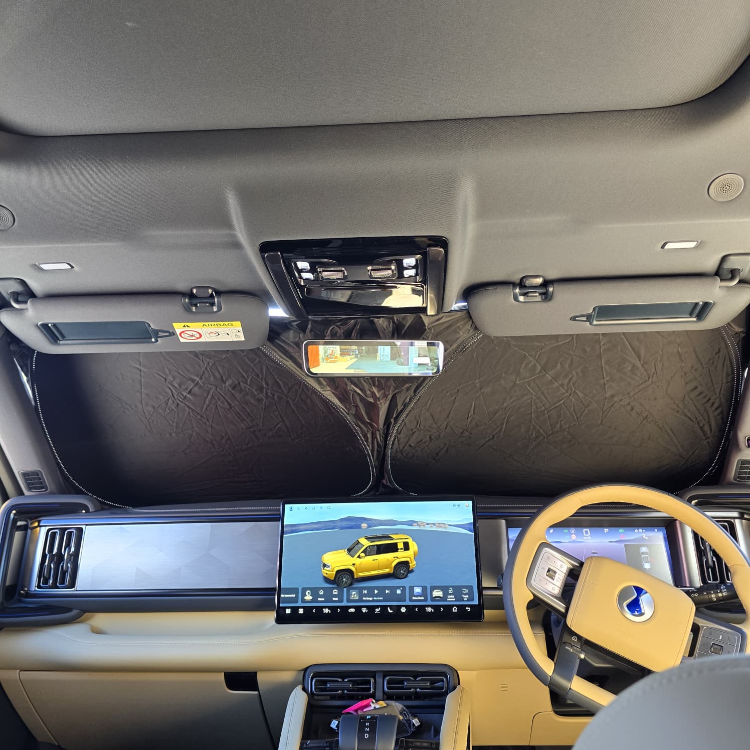 noxfun SUN SHADE WINDSCREEN VISOR DENZA B5-Let us help you explore your 4x4 with us Noxfun