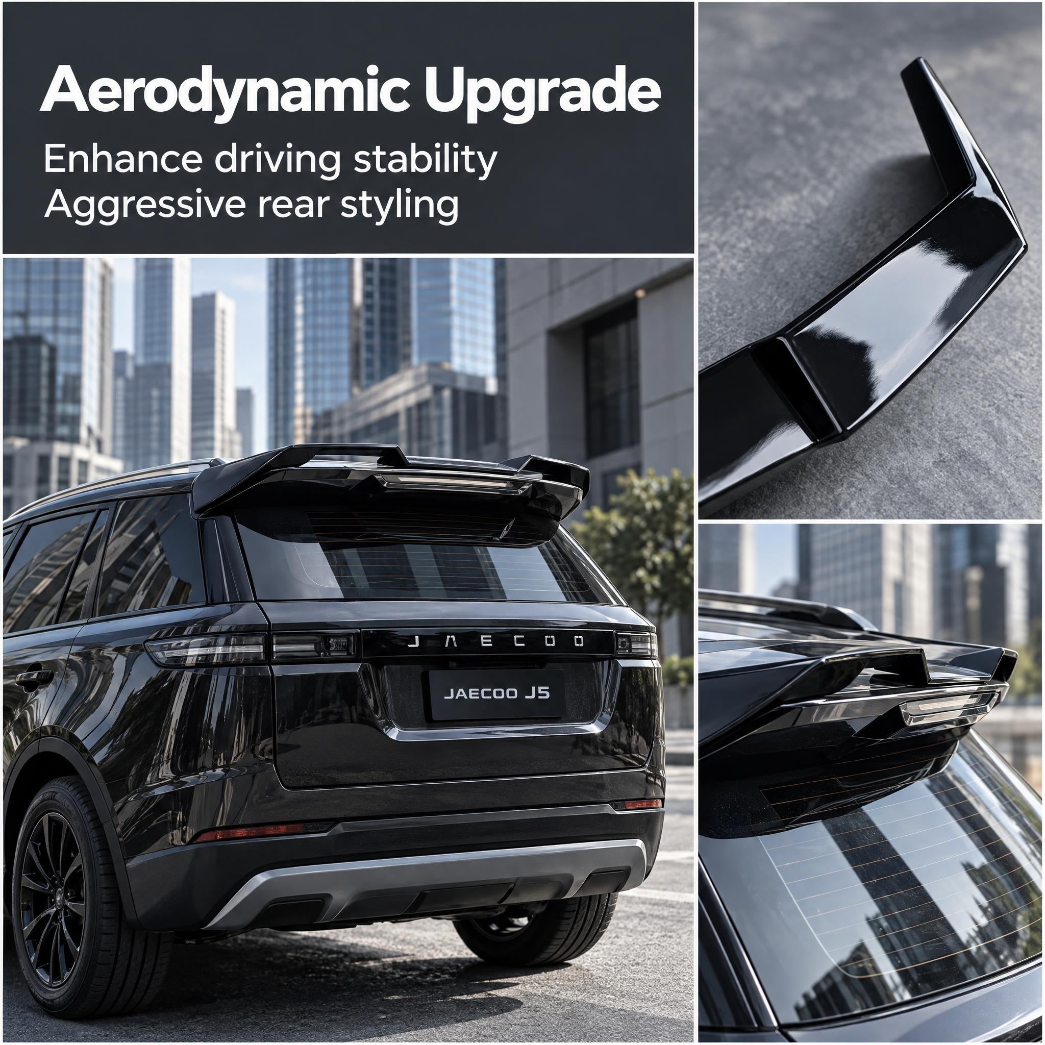 ABS Rear Spoiler Rear Wing for Chery JAECOO J5-Let us help you explore your 4x4 with us Noxfun