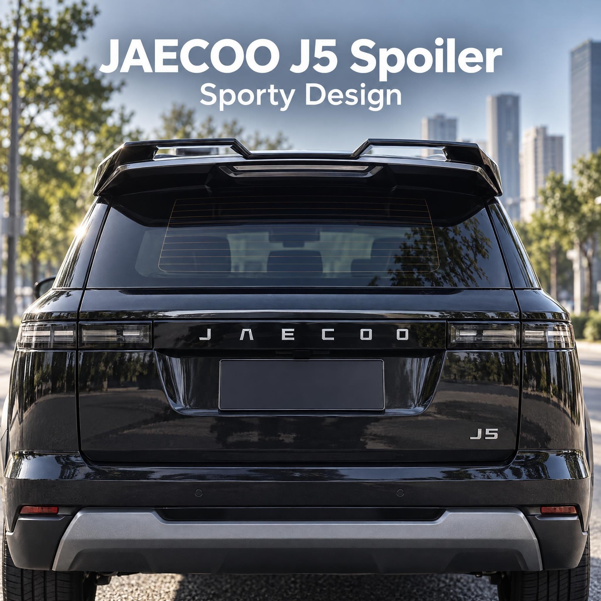 ABS Rear Spoiler Rear Wing for Chery JAECOO J5-Let us help you explore your 4x4 with us Noxfun