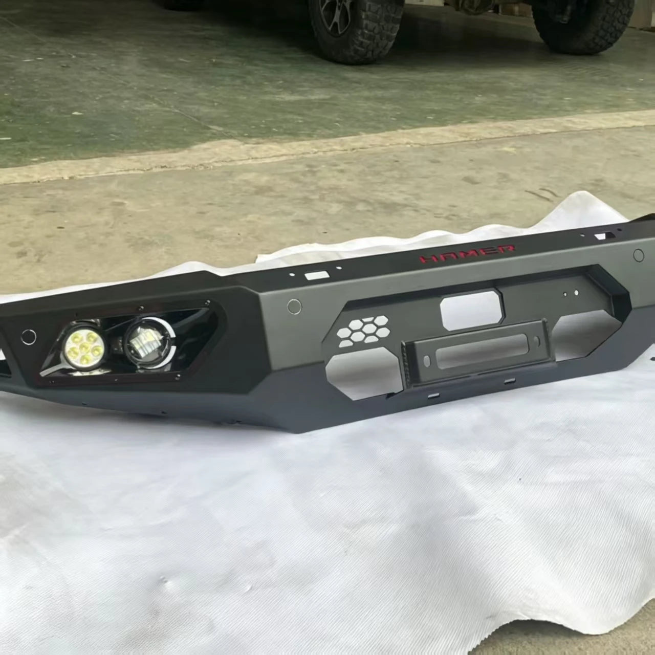 BYD Shark 6 Bull Bar | Steel Front Bumper with LED Lights & Winch Mount-Let us help you explore your 4x4 with us Noxfun
