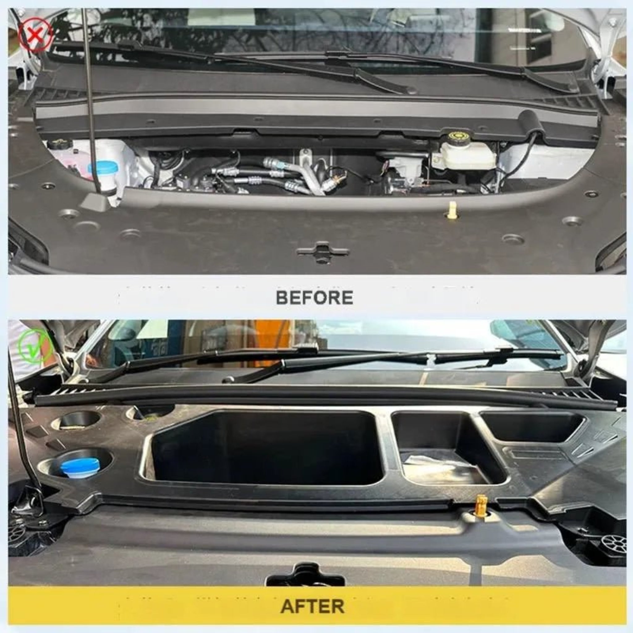 Byd Atto3 Engine Compartment Storage Box - Right Hand Drive Only!-Let us help you explore your 4x4 with us Noxfun