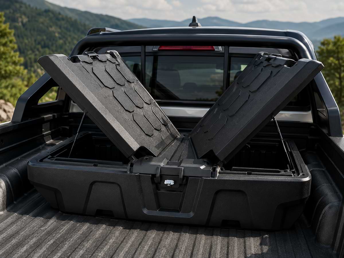 BYD Shark 6 Rear Container Storage Tool Box Cargo Organizer-Let us help you explore your 4x4 with us Noxfun