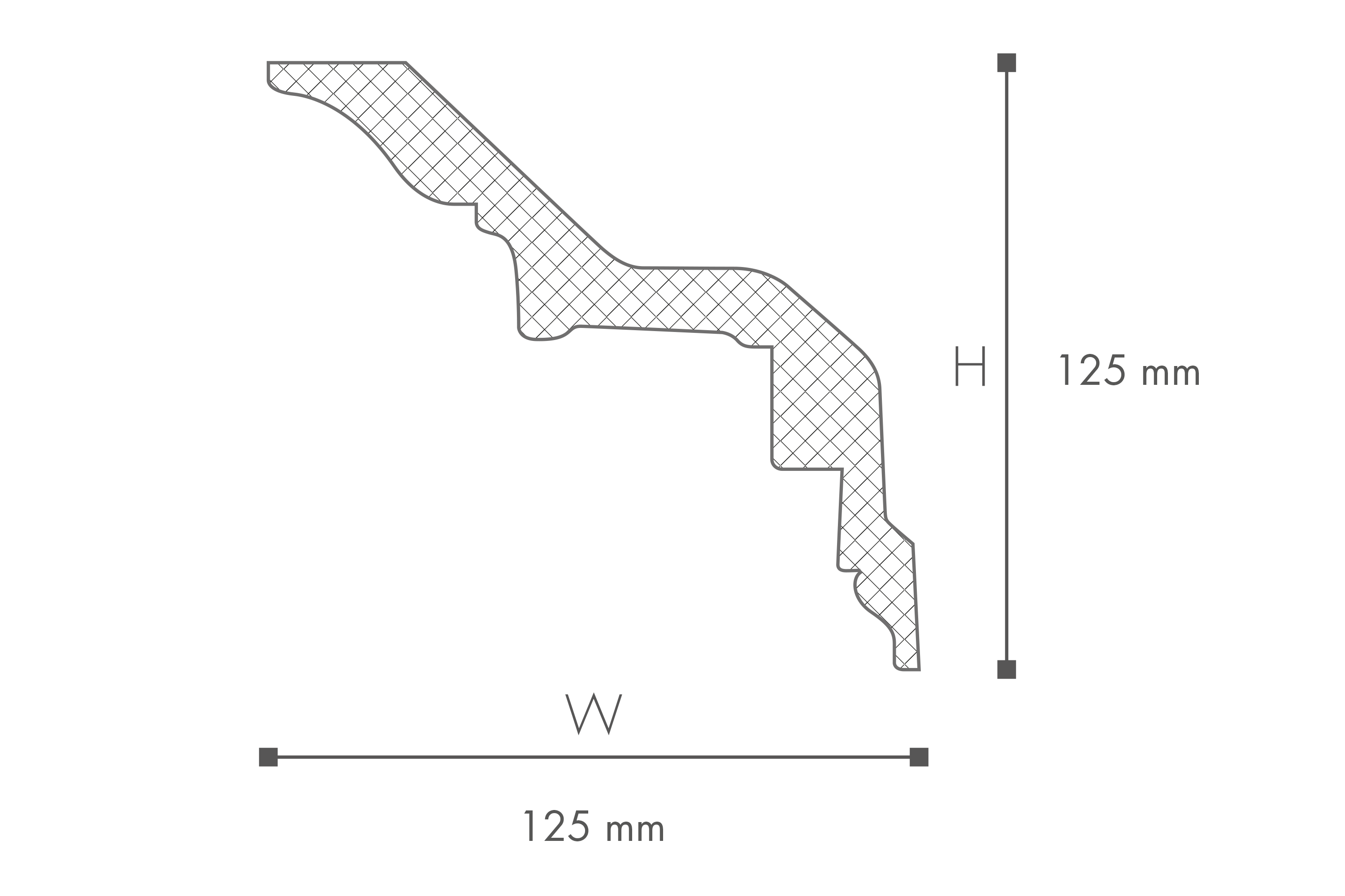 DANIELLA (Z5) ARSTYL® 2.44M COVING