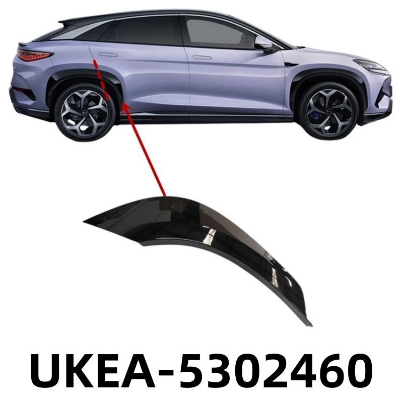 Gloss Black OEM Wheel Eyebrow Fender Flares for BYD Sealion 7-Let us help you explore your 4x4 with us Noxfun