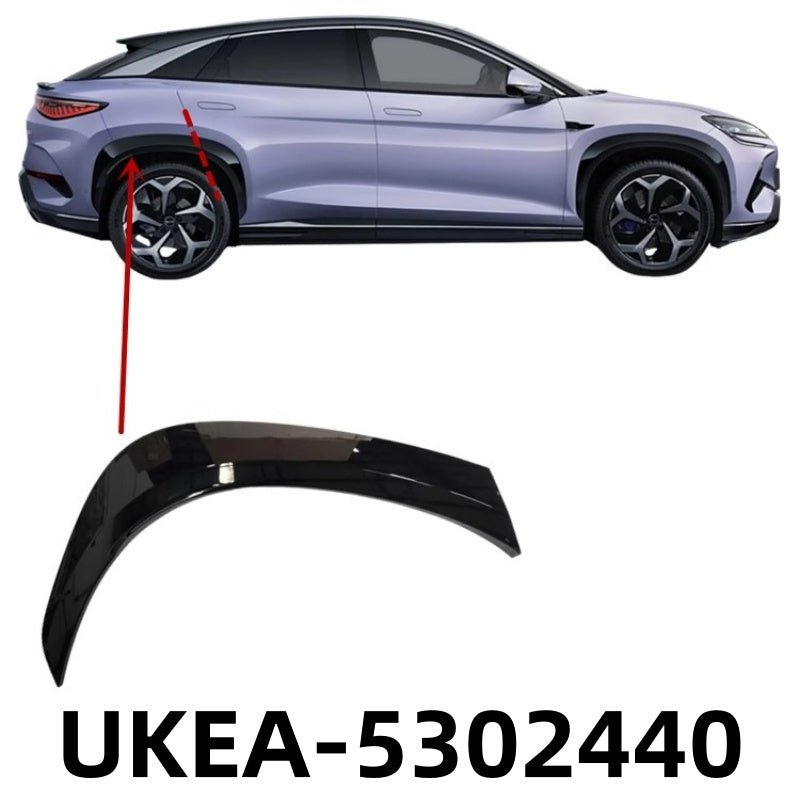 Gloss Black OEM Wheel Eyebrow Fender Flares for BYD Sealion 7-Let us help you explore your 4x4 with us Noxfun