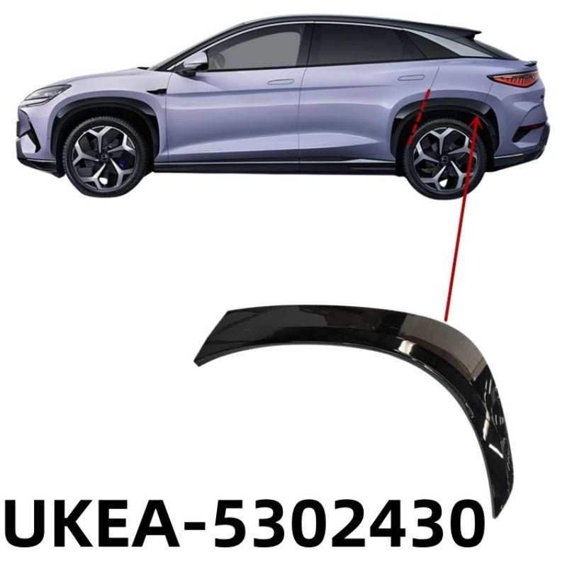 Gloss Black OEM Wheel Eyebrow Fender Flares for BYD Sealion 7-Let us help you explore your 4x4 with us Noxfun