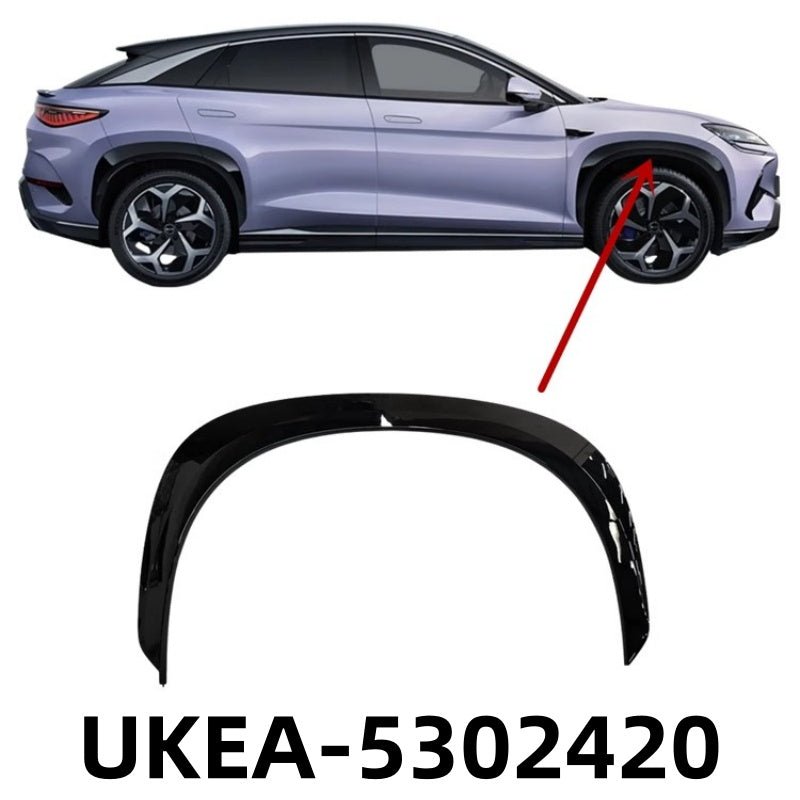 Gloss Black OEM Wheel Eyebrow Fender Flares for BYD Sealion 7-Let us help you explore your 4x4 with us Noxfun