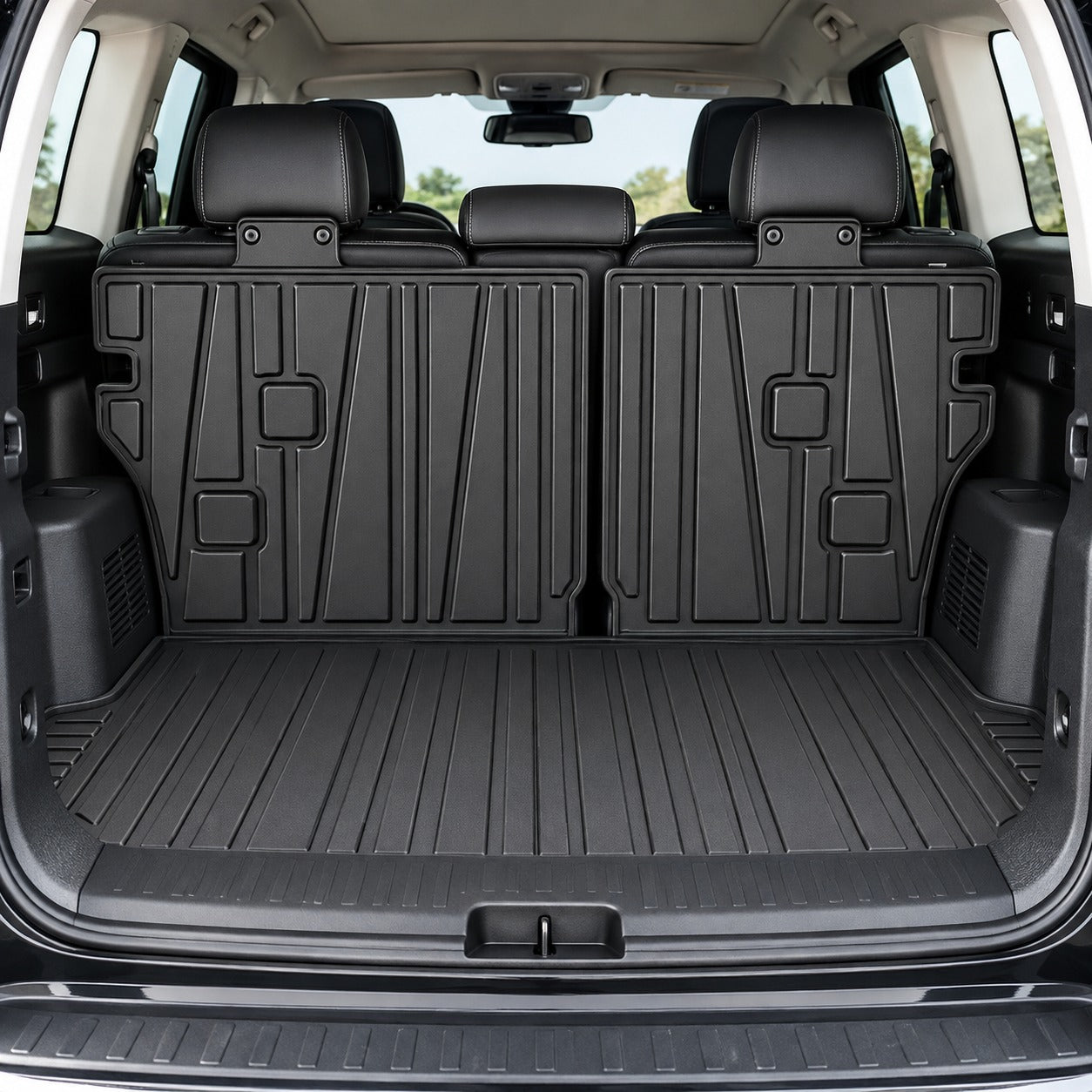 TPE Rear Trunk Mat for GWM Haval H9 2024-2025 Waterproof Wear-Resistant Cargo Liner-Let us help you explore your 4x4 with us Noxfun