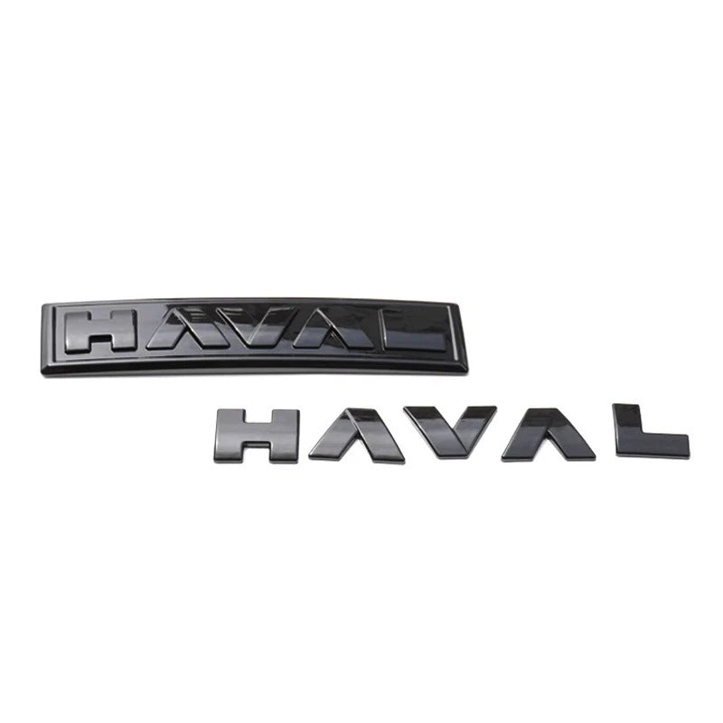 Haval New Logo Emblem Badge Sticker for GWM Haval Dargo 2020-2023 H6 PHEV Front Rear Grille-Let us help you explore your 4x4 with us Noxfun