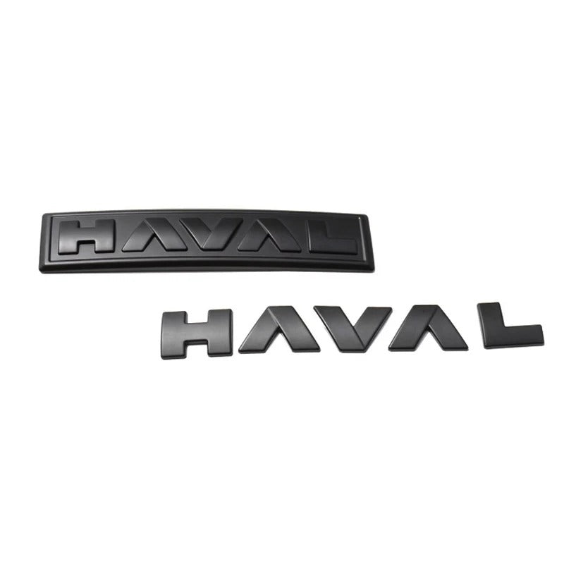 Haval New Logo Emblem Badge Sticker for GWM Haval Dargo 2020-2023 H6 PHEV Front Rear Grille-Let us help you explore your 4x4 with us Noxfun