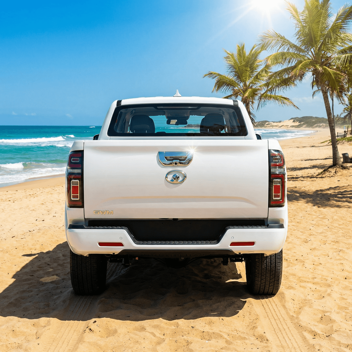 GWM CANNON TAILGATE DOOR HANDLE - CHROME-Let us help you explore your 4x4 with us Noxfun