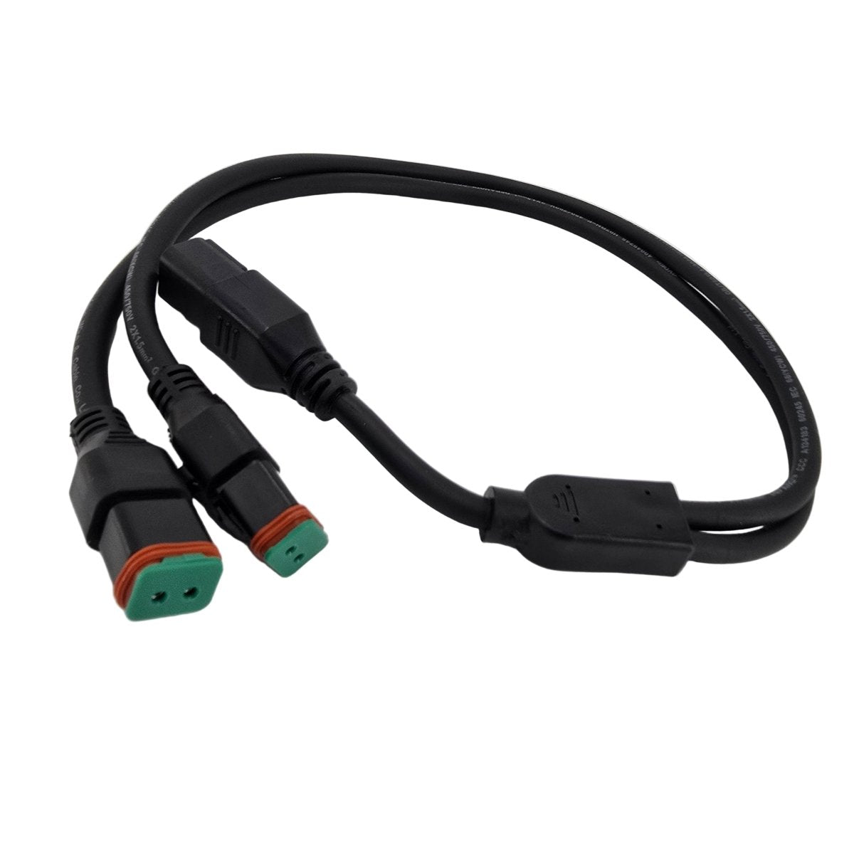 2-PIN DEUTSCH SPLITTER FOR SPOT LIGHTS & WORK LIGHTS Y ADAPTOR-Let us help you explore your 4x4 with us Noxfun