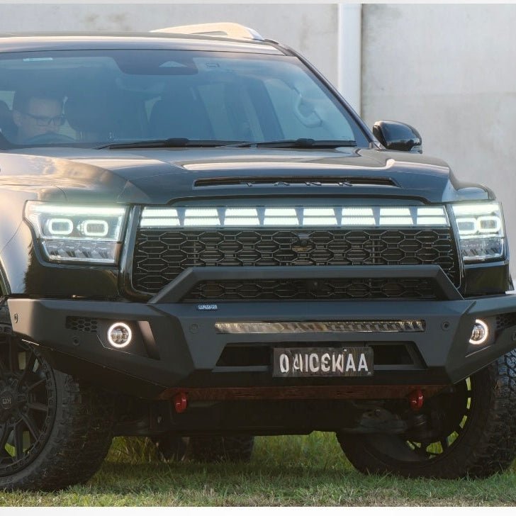 GWM TANK 500 ARMOUR FORGED HOOPLESS BULL BAR-Let us help you explore your 4x4 with us Noxfun