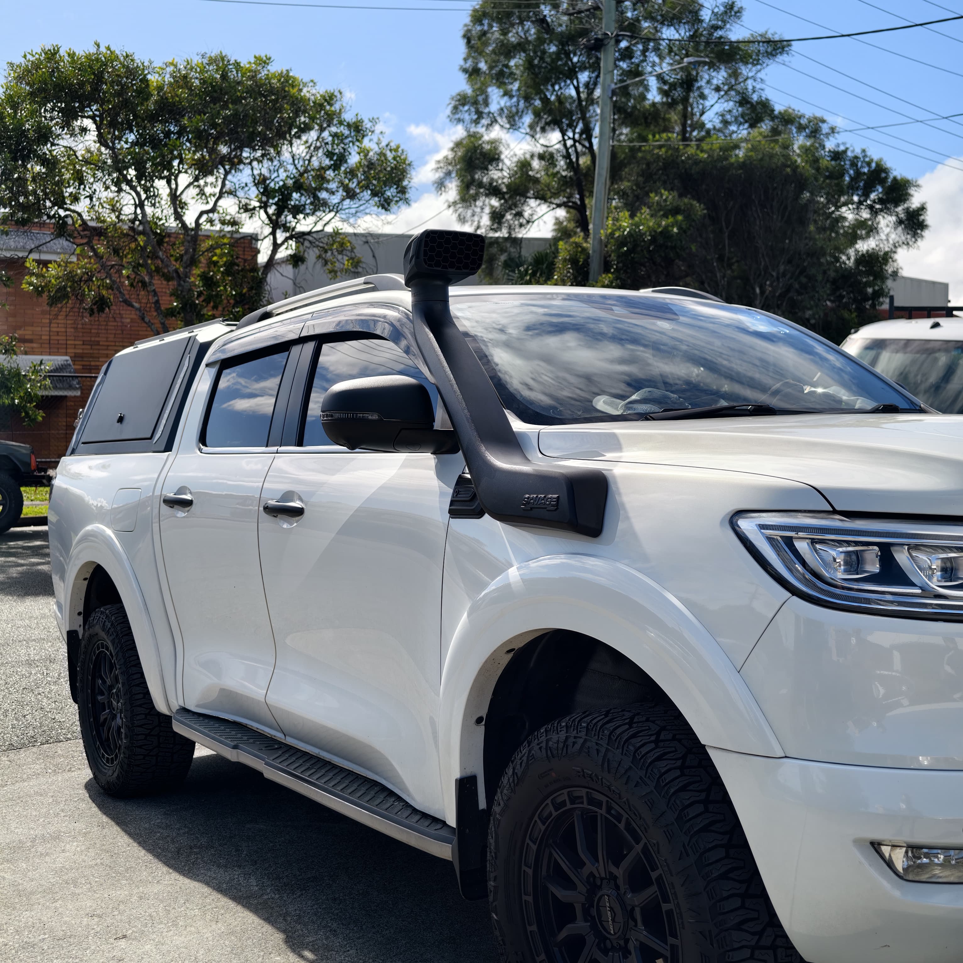 GWM CANNON 2020-2025+ TRAIL MASTER SNORKEL – ULTIMATE OFF-ROAD AIR INTAKE SOLUTION-Let us help you explore your 4x4 with us Noxfun