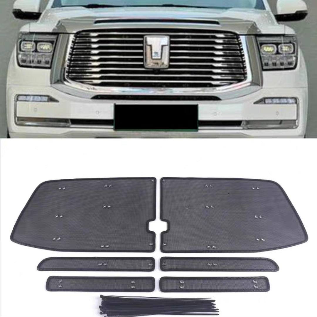 Tank 500 Stainless Steel Radiator Protection Mesh Kit (6-Piece Set)-Let us help you explore your 4x4 with us Noxfun