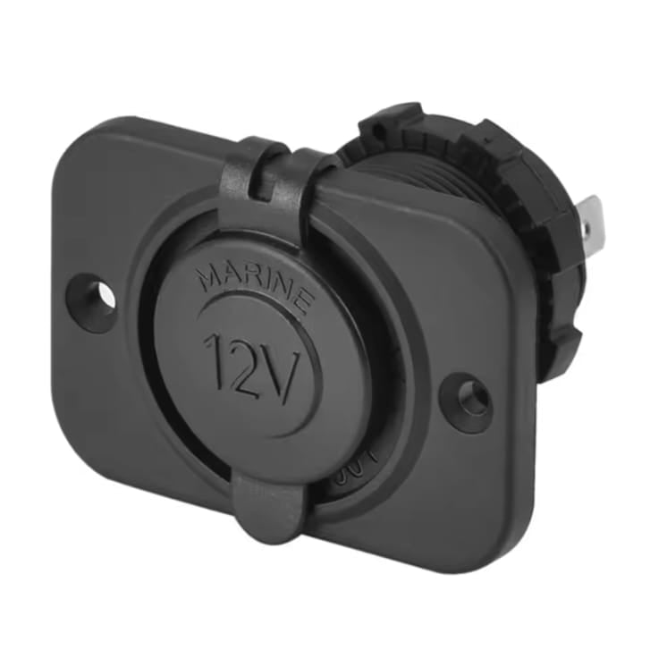 12V FLUSH MOUNT SOCKET-Let us help you explore your 4x4 with us Noxfun