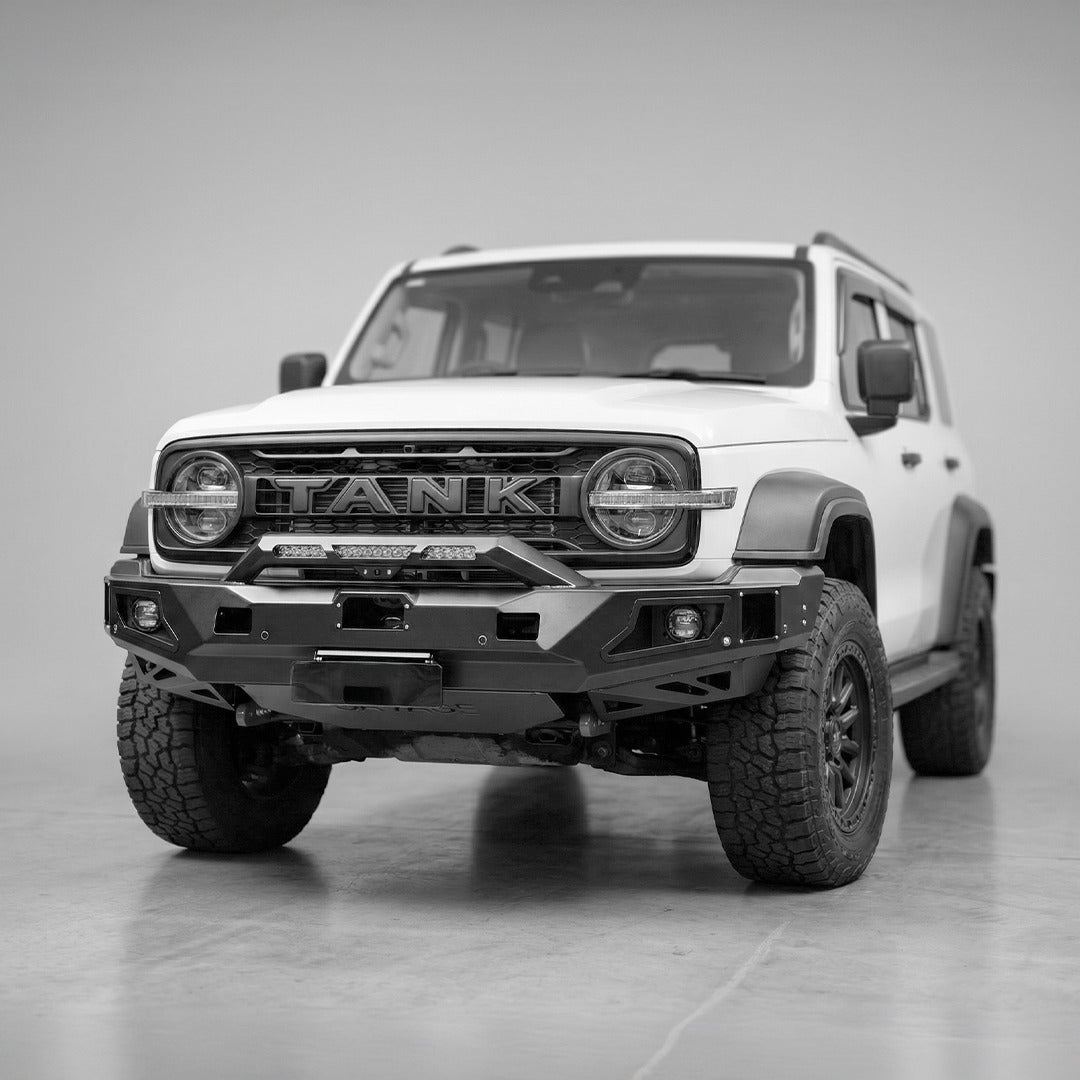 TANK 300 ARMOUR (HOOPLESS) BULL BAR FOR ALL MODELS-Let us help you explore your 4x4 with us Noxfun