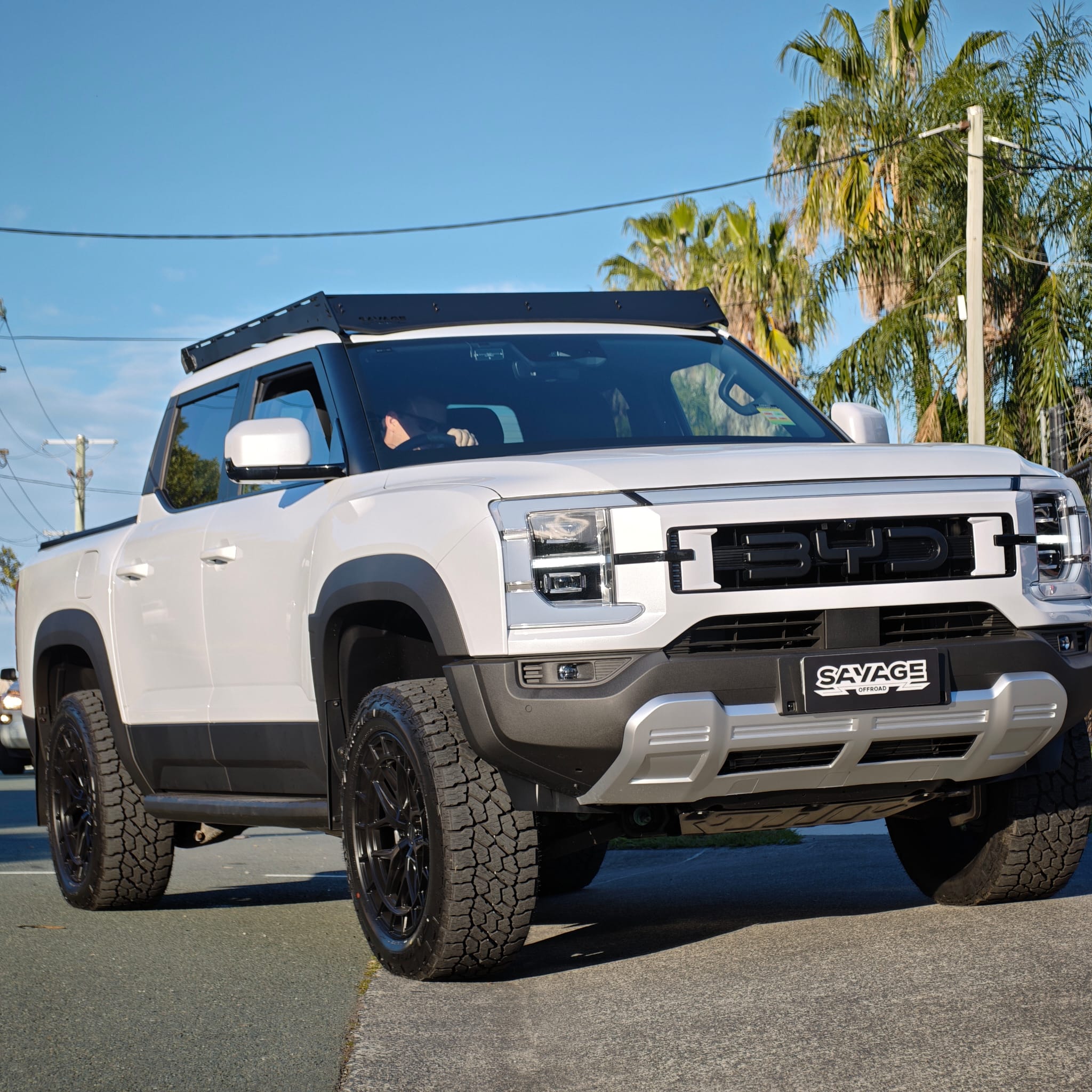 BYD SHARK 6 FRONT LOGO BLACKOUT-Let us help you explore your 4x4 with us Noxfun