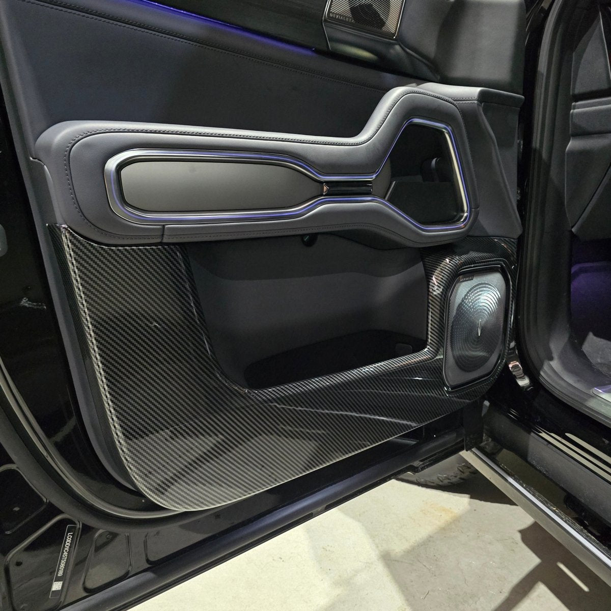 CARBON SERIES DOOR CARD SCUFF PROTECTORS  DENZA B8 2026+-Let us help you explore your 4x4 with us Noxfun