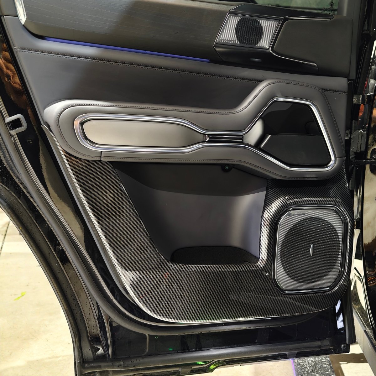 CARBON SERIES DOOR CARD SCUFF PROTECTORS  DENZA B8 2026+-Let us help you explore your 4x4 with us Noxfun