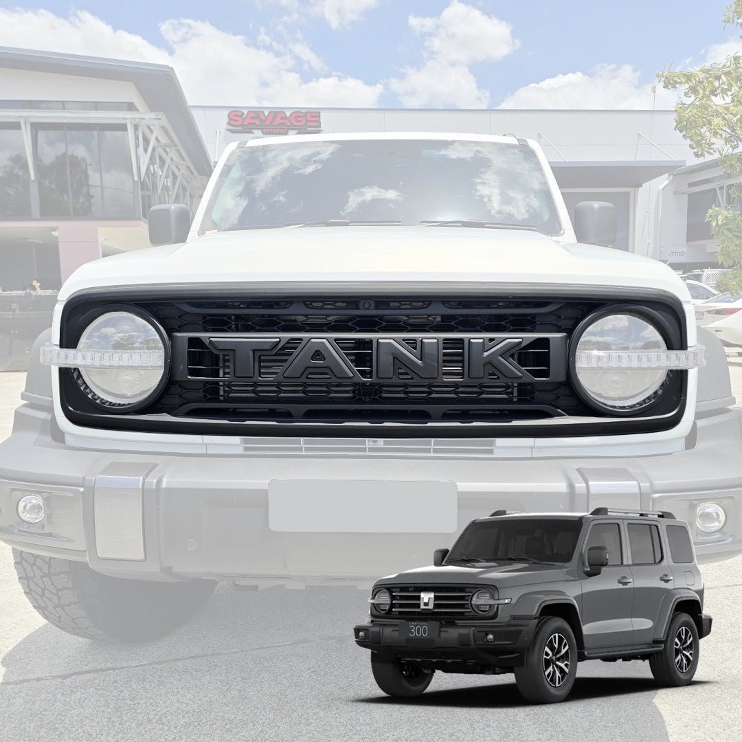 GWM TANK 300 GRILLE with TANK logo #2-Let us help you explore your 4x4 with us Noxfun