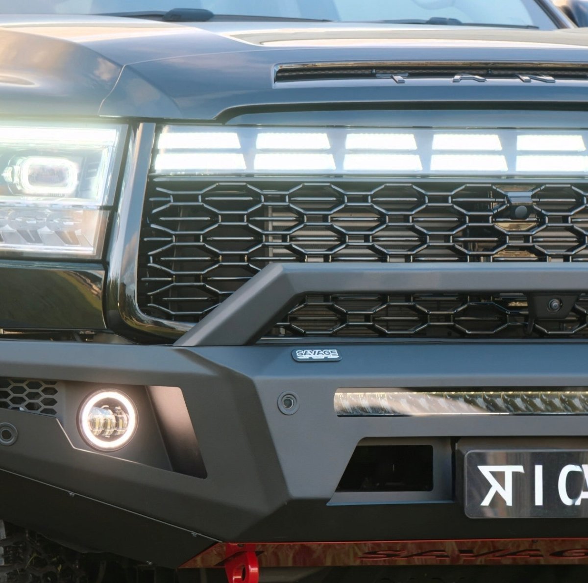 GWM TANK 500 ARMOUR FORGED HOOPLESS BULL BAR-Let us help you explore your 4x4 with us Noxfun