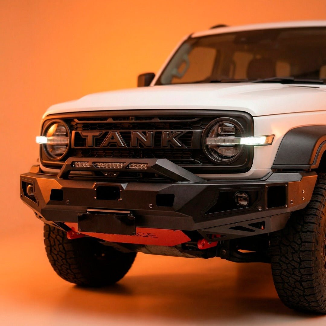 TANK 300 ARMOUR (HOOPLESS) BULL BAR FOR ALL MODELS-Let us help you explore your 4x4 with us Noxfun