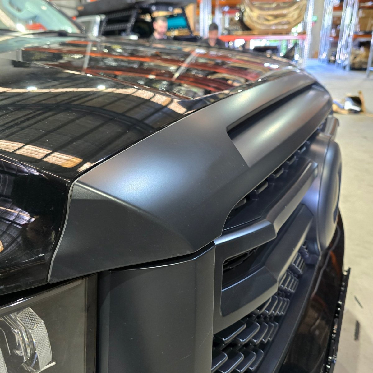 BONNET NOSE BLACKOUT COVER GWM ALPHA & TANK 500-Let us help you explore your 4x4 with us Noxfun