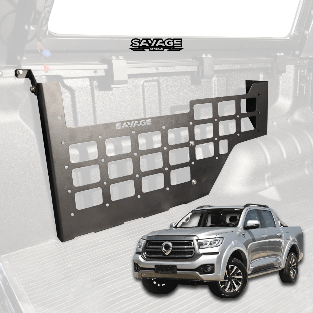 noxfun TECH MOLLE SIDE STORAGE FOR GWM CANNON-Let us help you explore your 4x4 with us Noxfun