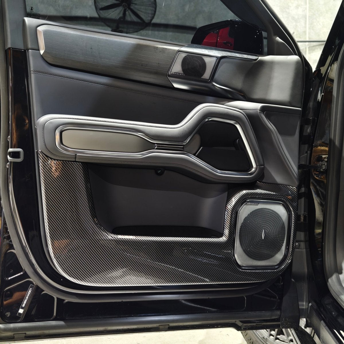 CARBON SERIES DOOR CARD SCUFF PROTECTORS  DENZA B8 2026+-Let us help you explore your 4x4 with us Noxfun