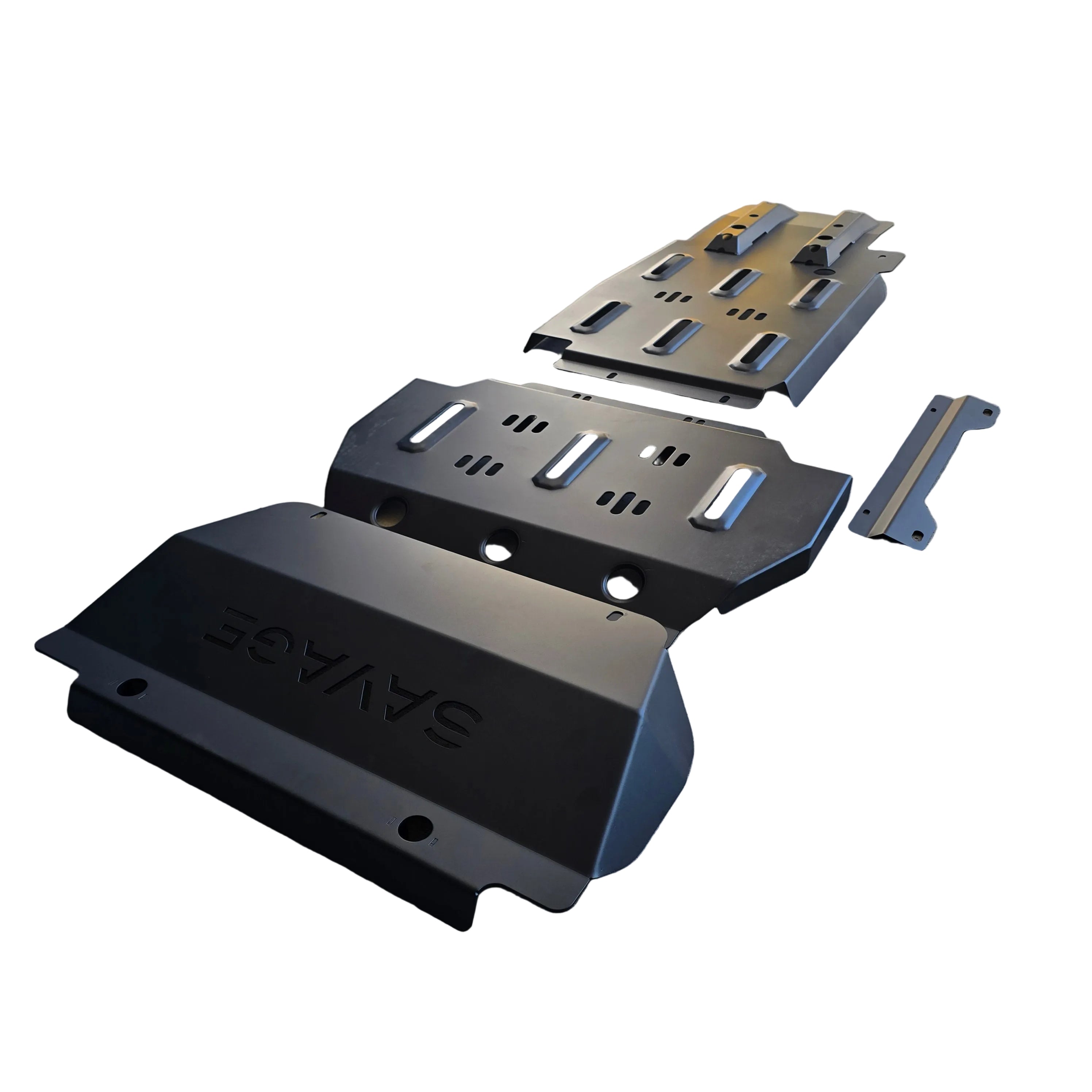 GWM ALPHA PHEV HI4T STAINLESS STEEL BASH PLATES 3PCE-Let us help you explore your 4x4 with us Noxfun