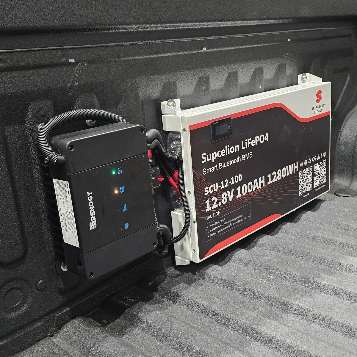 SUPCELION 100AH + 50A DC-DC LITHUIM BATTERY PACKAGE-Let us help you explore your 4x4 with us Noxfun