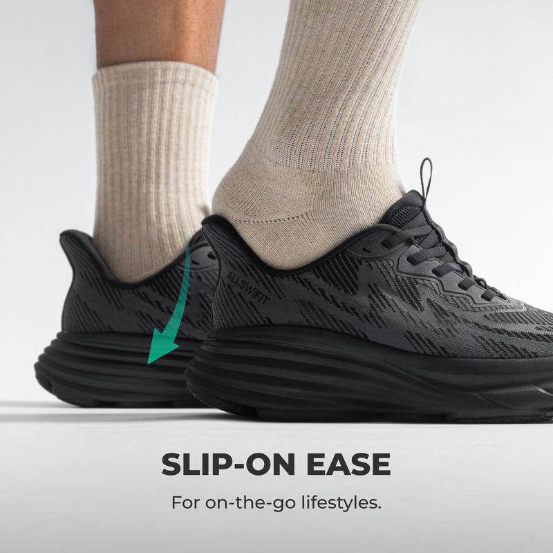 Tenis Deportivos para Hombre sin Agujetas, Diseño Hands Free, Transpirables, Antideslizantes, con Amortiguación, Ideales para Caminar, Correr, Gimnasio y Uso Diario